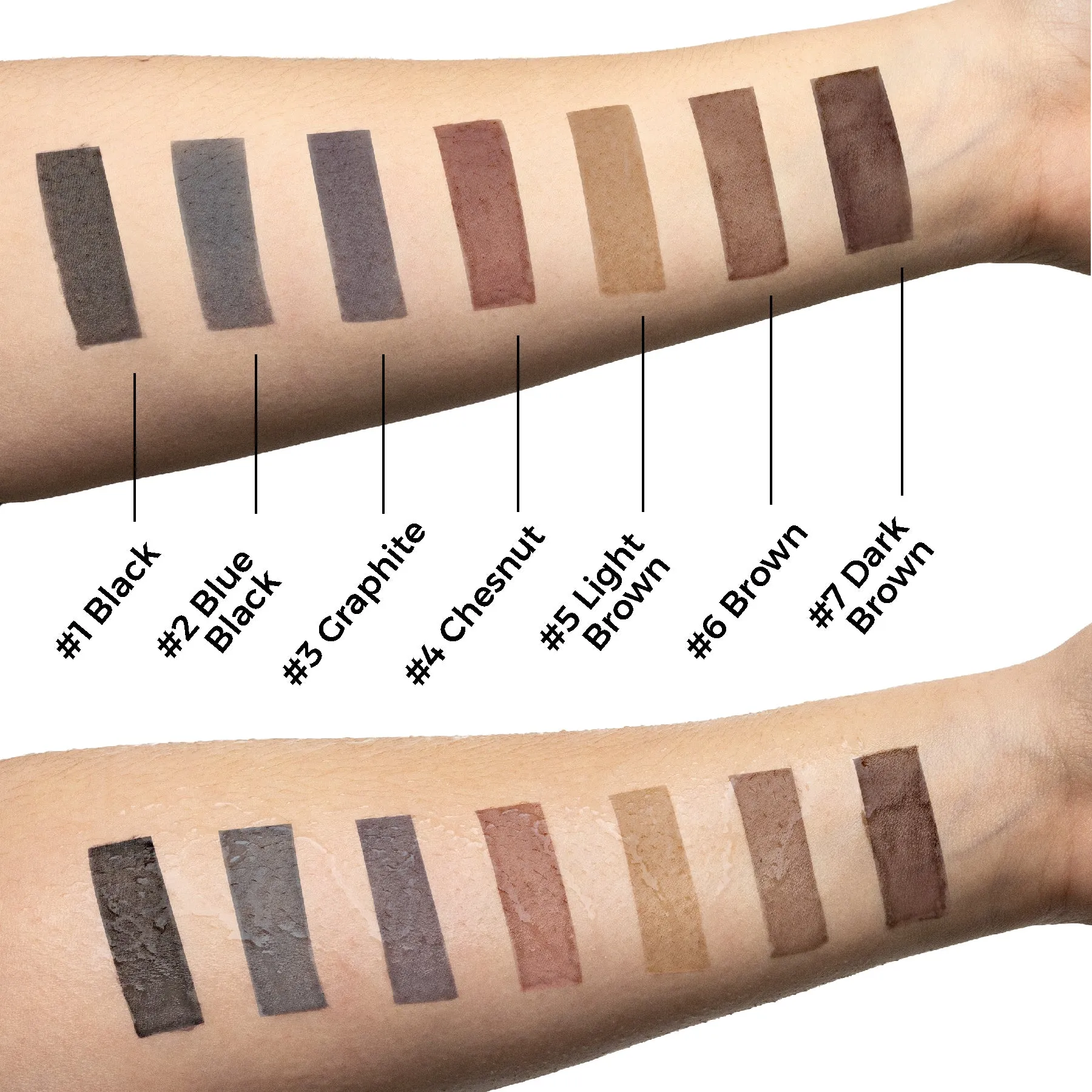 Bronsun Brow and Lash Cream Dye - Graphite #3, 15ml