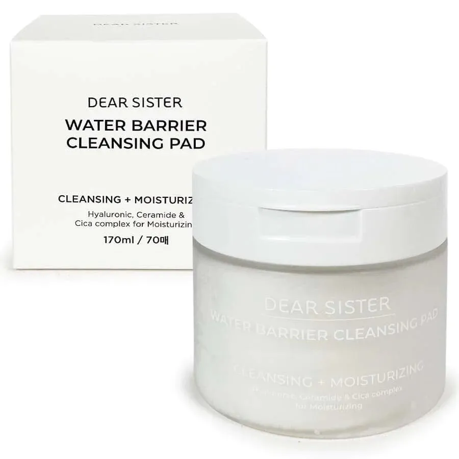 Dear Sister Water Barrier Cleansing Pad 170ml Cleansing   Moisturizing