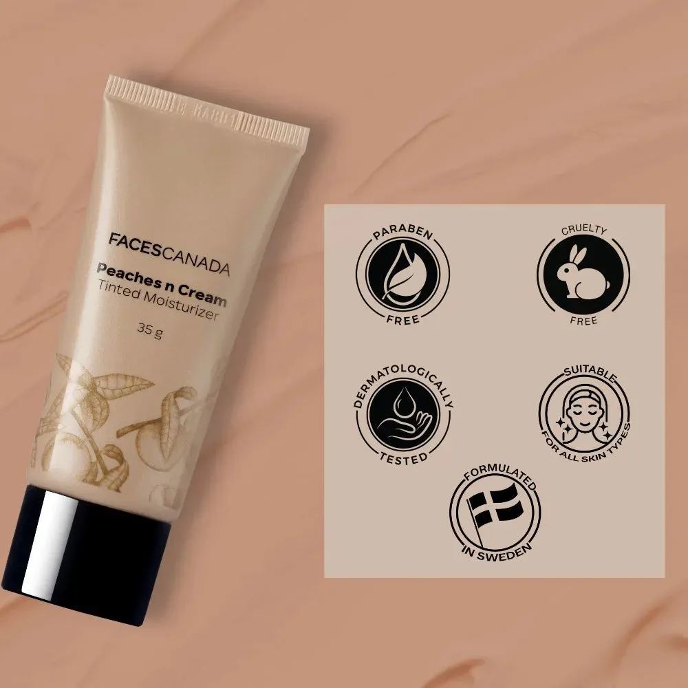 FACESCANADA Peaches N Cream Tinted Moisturizer   01 35ml