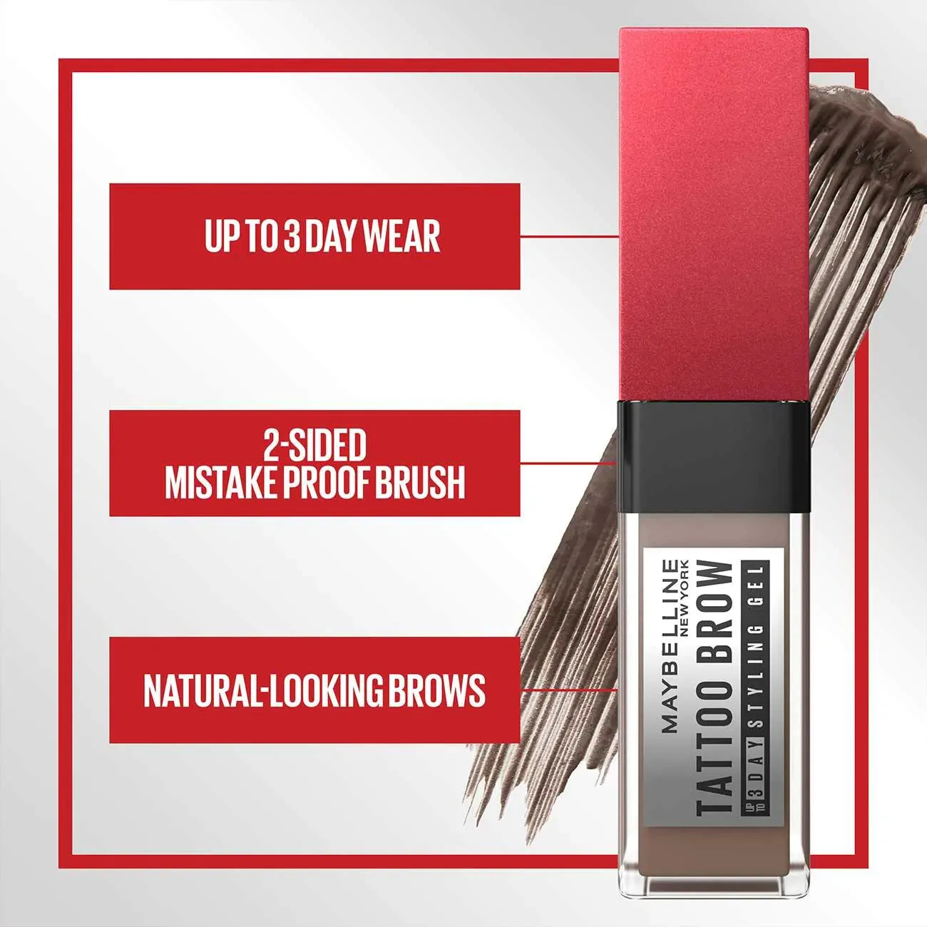 Maybelline tattoo brow 3 day styling gel