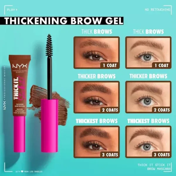 NYX Thick It. Stick It! Brow Mascara