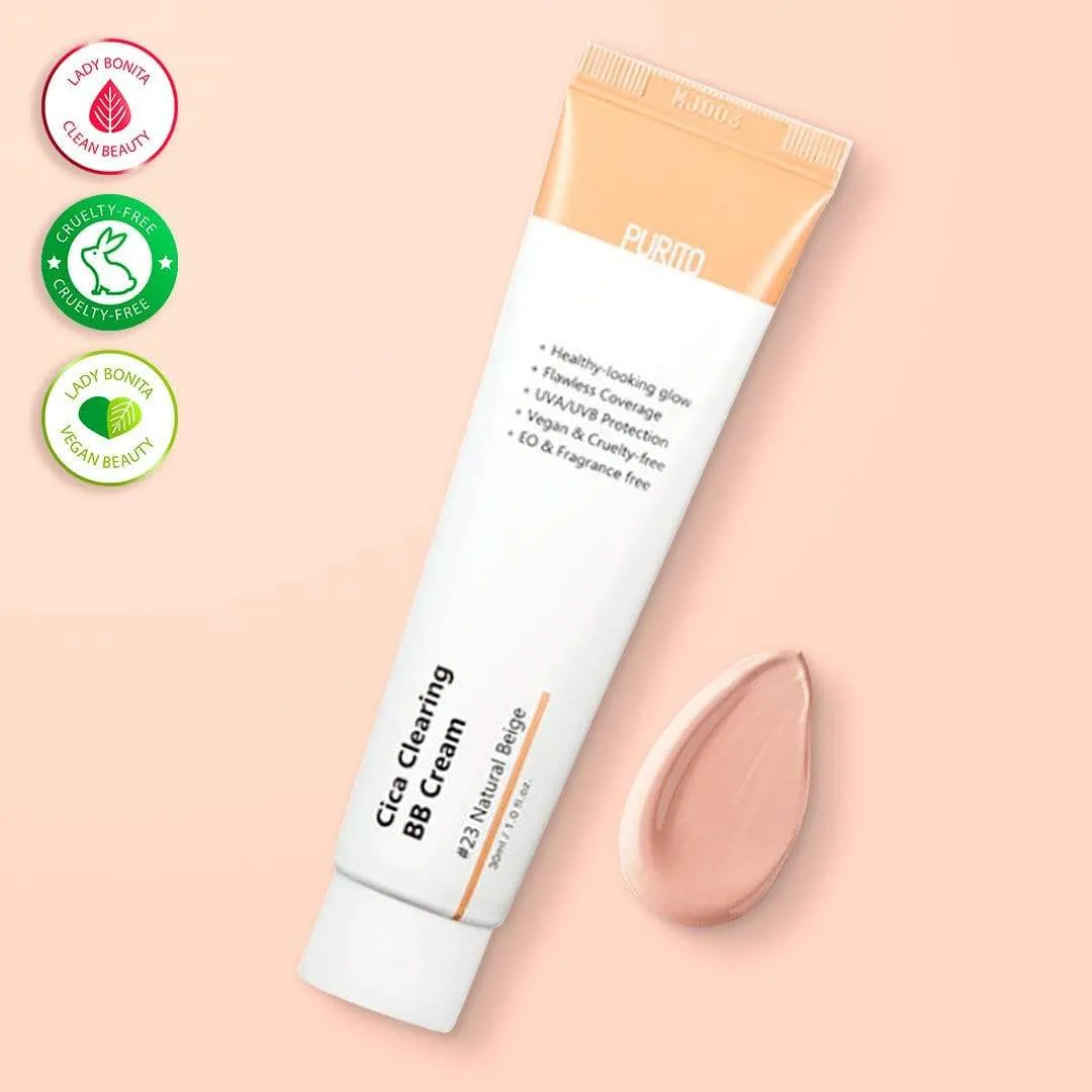 Purito. Cica Clearing BB Cream [﻿#23 Natural Beige]