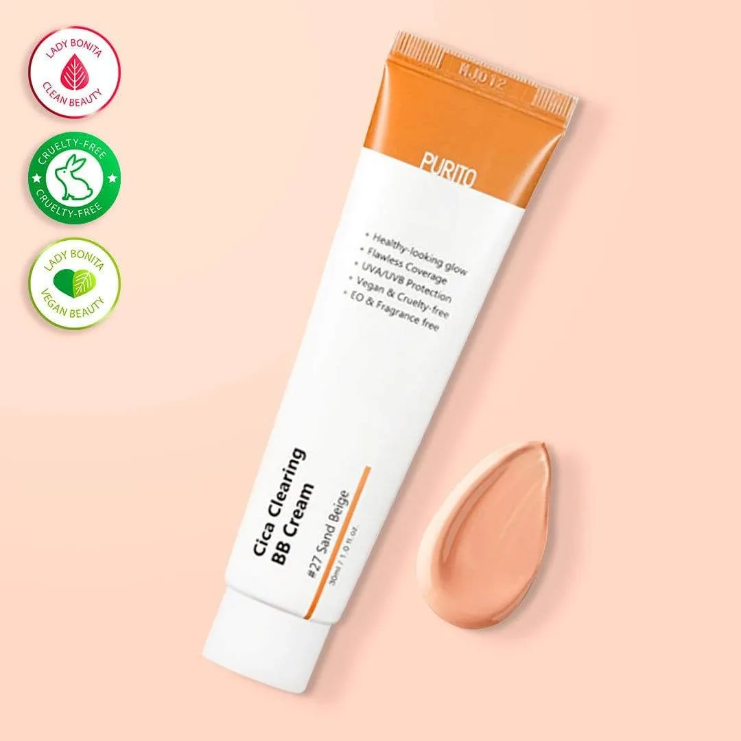 Purito. Cica Clearing BB Cream [﻿#27 Sand Beige]