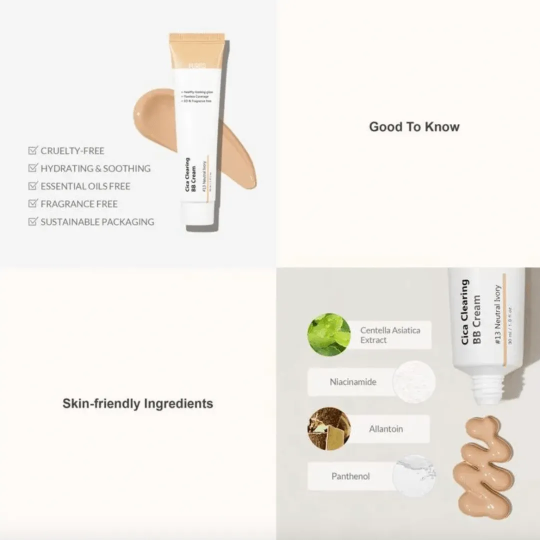 Purito. Cica Clearing BB Cream [﻿#27 Sand Beige]