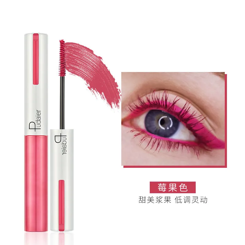 Wholesale 9 color 4D color slim thick waterproof non-take off makeup no smudge mascara JDC-MA-YueY001